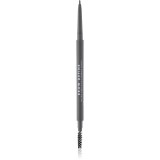 MUA Makeup Academy Brow Define creion spr&acirc;ncene precise cu pensula culoare Grey 0.05 g