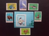 ROMANIA - 1980, LP 1006 ANUL EUROPEAN AL OCROTIRII NATURII , COLITA + SERIE MNH