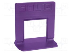 Clip 3mm pentru sistemul de nivelare a plăcilor SOLID TOOLS - 100 bucăți