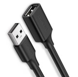 CABLU USB Ugreen prelungitor, &quot;US103&quot; USB 2.0 (M) la USB 2.0(T), 1 m, negru, &quot;10314&quot;