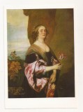 FA98 -Carte Postala- RUSIA - State Hermitage Museum - Anthony van Dyck, Portrait of Jane Goodwin, necirculata 1980