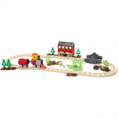 Set de Constructie Tren cu Aburi foto