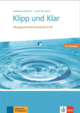 Klipp und Klar, Buch mit L&ouml;sungen A1-B1. &Uuml;bungsgrammatik Grundstufe Deutsch. - Paperback - Ulrike Tallowitz, Christian Fandrych - Klett Sprachen