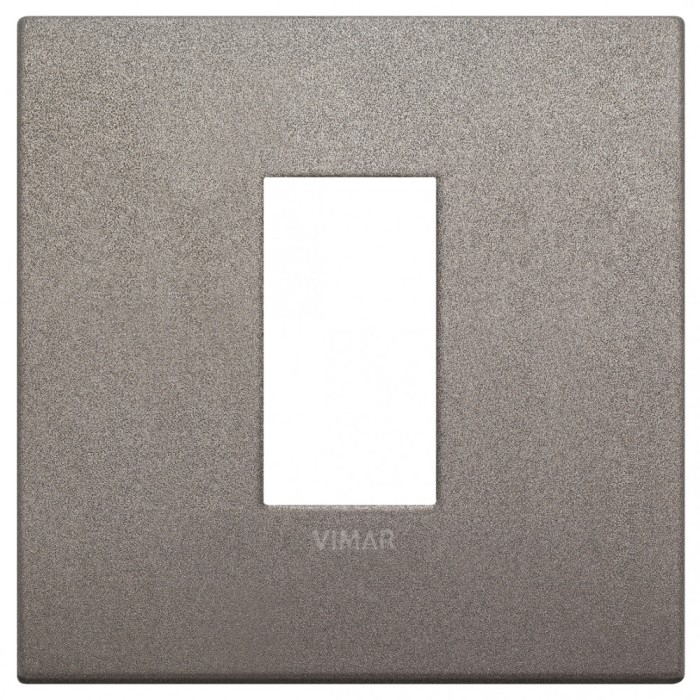 Rama Ornament 1M pentru doza de 2M metal Vimar Arke titan mat 19641.04