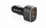 Incarcator auto Tellur 2x USB A, 56W