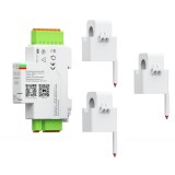 Contor electric NOUS D4Z ZigBee Smart DIN 120A, monitor consum de energie in timp real , montare pe sina DIN