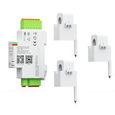 Contor electric NOUS D4Z ZigBee Smart DIN 120A, monitor consum de energie in timp real , montare pe sina DIN