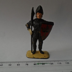 bnk jc Figurina de plastic - Jem Norev - cavaler medieval ( anii `70-`80)