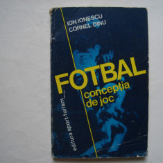 Fotbal. Conceptia de joc - Ion Ionescu, Cornel Dinu