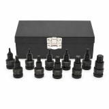 Trusa chei tubulare de impact Torx scurte T20-T70, 1/2 inch, Cr-Mo, 10 piese