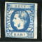 1869 , ROMANIA , Lp 26 , Carol I cu Fav.10 Bani Albastru , 3 nuante de culoare
