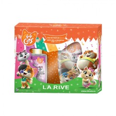 BEA59-100 Set cadou La Rive 44 Cats Milady cu parfum si gel de dus 2 in 1