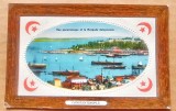 F610-I-CONSTANPINOPOLE anii 1920 Panorama cu moscheea Suleiman carte postala.