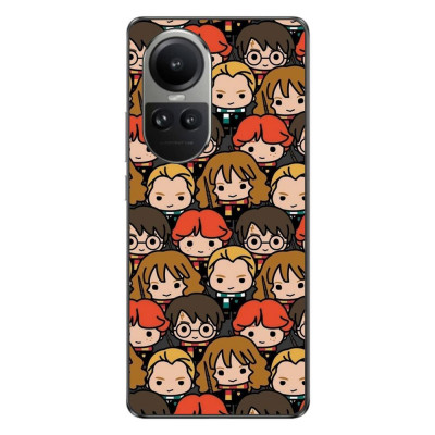 Husa compatibila cu Oppo Reno10 5G Silicon Gel Tpu Model Harry Potter Pattern Faces foto