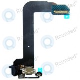 Conector de &icirc;ncărcare flex negru pentru iPod Touch 6