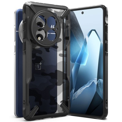 Husa OnePlus 13 Ringke Fusion X Design, camuflaj foto