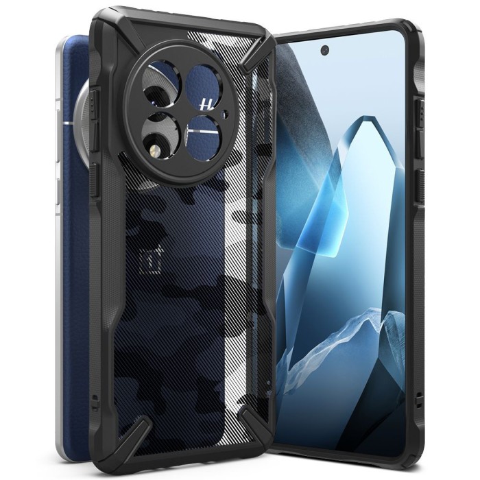 Husa OnePlus 13 Ringke Fusion X Design, camuflaj