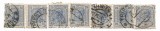 Austria - Imparatul Franz Josef I, 1830-1916 - Numerale colorate, fara bare de culoare, 1905-1907 - 25 H, obliterate x7