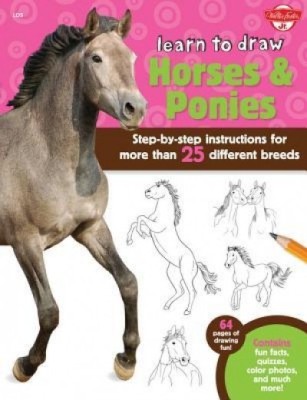 Learn to Draw Horses &amp;amp; Ponies: Step-By-Step Instructions for More Than 25 Different Breeds foto