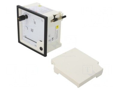 Voltmetru Panou True RMS 0-13.2kV 96x96mm Clasa 1.5 foto