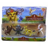 Set Figurine Garda Felina Lion King, 4 Buc., 8cm, Plastic Multicolor, 3+ Ani