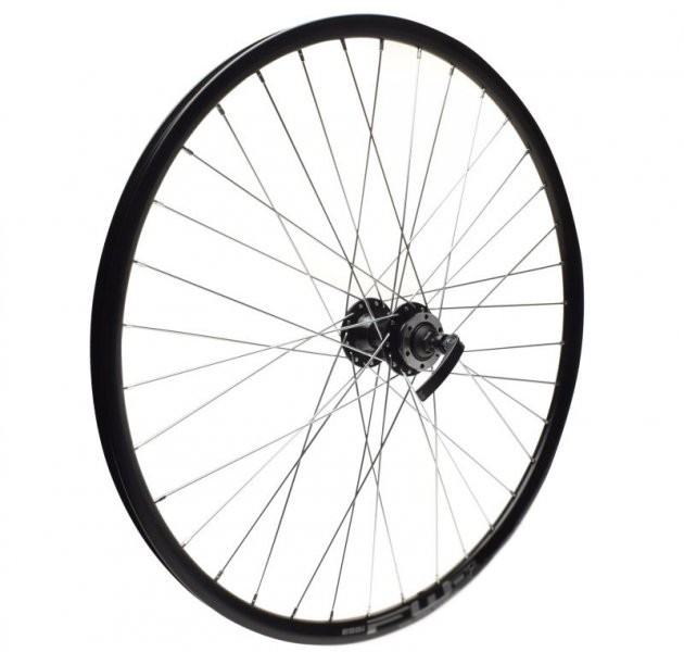 Roata spate aluminiu dubla MTB, 29&quot;, caseta 8/9 viteze, QR, culoare negru Cod:AWR2817
