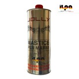 Adeziv Mastic Lichid Alb Pentru Marmura, Granit, Travertin si Piatra Naturala , Ilpa Jolly Bianco Liquido 0.75L cu Catalizator