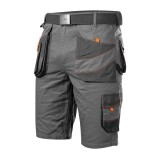 Pantaloni scurti de lucru din bumbac 100%, cu buzunare, marimea XXL