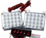 Cumpara ieftin Kit 2x lampi led stroboscopice lumina portocalie 12v