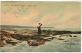 SV * Constanta * Pe Stancile Malului Marei Negre * 1908, Circulata, Printata, Fotografie