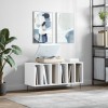 VidaXL Comodă discuri, alb, 100x38x48 cm, lemn prelucrat 831748