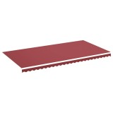 Cumpara ieftin Panza de rezerva copertina, rosu visiniu, 600x300 cm, poliester