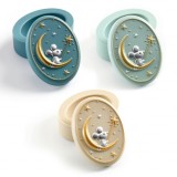 Cutiuta pastel pentru dinti de lapte,3 culori,6x5x3 cm