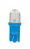 Bec tip LED 12V soclu pl. T10 W21X95d 2buc Albastru focalizat Garage AutoRide, Lampa