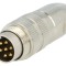 Conector M16 tată 7 PIN drept