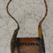 geanta de piele vintage,deosebita dimensiuni 23x18x7 cm