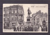 GALATI STATUIA LUI COSTACHE NEGRI ANIMATIE BANCA DE SCONT MASINA EPOCA