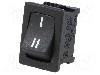 Intrerupator ON-(ON), 2 pozitii, SPDT, SCI - R13-66G-02-BB-5D foto