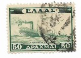 Grecia - Editia de eliberare - 1947, valoare obliterata