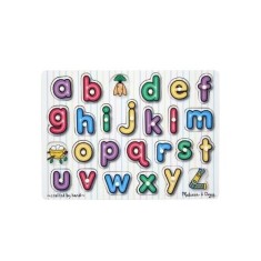 Puzzle lemn Alfabet Melissa and Doug foto