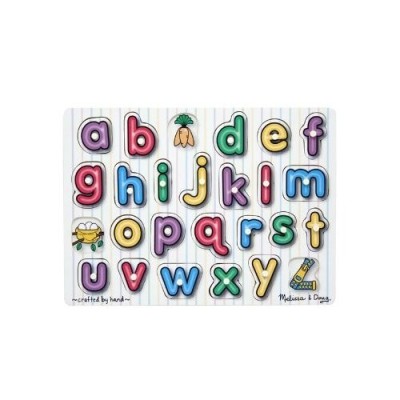 Puzzle lemn alfabet melissa and doug foto