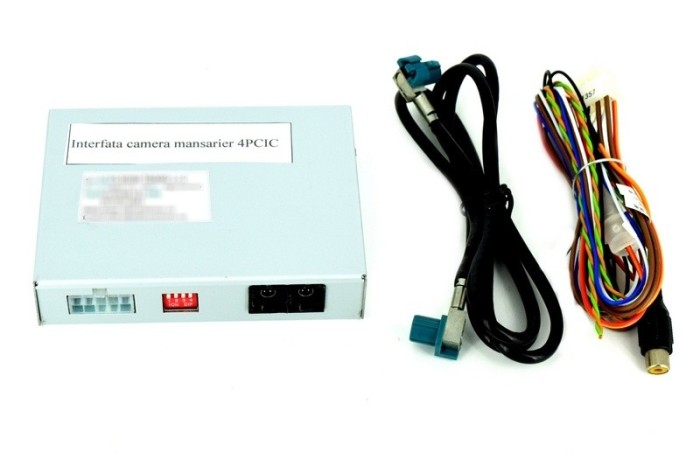 Interfata camera mansarier 4PCIC. Compatibila cu BMW IDRIVE CIC 4P ManiaCars Interfata camera mansarier 4PCIC. Compatibila cu BMW IDRIVE CIC 4P ManiaCars