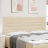 Cumpara ieftin Tăblie LED cu lumini cu bandă LED Manual Crem 200 cm țesătură