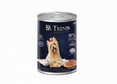 Dr. Trend Conserva pentru caini adulti, cu vanat in sos 10x400g