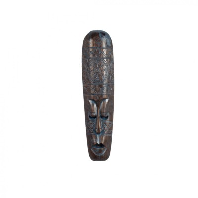 Masca din lemn cu tematica africana Tribala Symbols, Tip II foto
