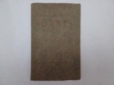SOARE.POEZII.GEORGE TALAZ CU DEDICATIE SI SEMNATURA.1926 Z1. foto
