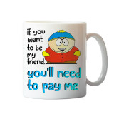 Cana personalizata model &quot; South Park, Eric Cartman &quot; 9.5x8cm