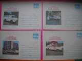 HOPCT PLIC LOT NR 44 -SET 6 PLICURI -STATIA DE SALVARE BUCURESTI 1906-1981 CRUCEA ROSIE --ROMANIA