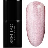 Semilac UV Hybrid Gloss GALA unghii cu gel folosind UV / lampă cu LED culoare 663 Blush Gloss 7 ml