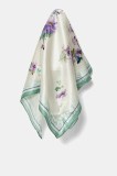 Answear Lab esarfa de matase culoarea violet, modelator